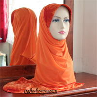 Tudung Dubai Dua Lapis Eksklusif Kain Lycra dari ID-Perempuan