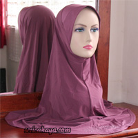 Tudung ala Ekin Ariani Kain Lycra ID-Perempuan