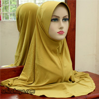 Tudung Lycra Labuh Fabric Lycra Korea AAA