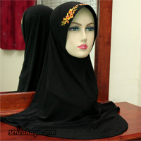 Tudung Lycra Labuh Fabric Lycra Korea AAA
