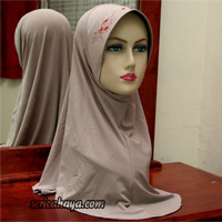 Tudung Lycra Labuh Fabric Lycra Korea AAA