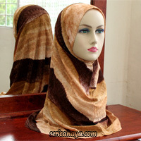 Tudung Syria Bercorak Asli dari Dubai kain cotton berkualiti 