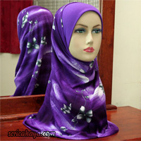 Tudung Syria Bercorak Asli dari Dubai kain cotton berkualiti 