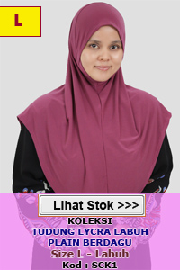 Tudung Awning Lembut Sport Size XL
