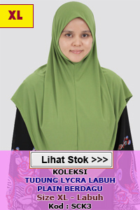 Tudung Awning Lembut Sport Size XL