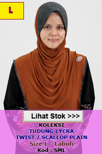 Tudung Awning Lembut Sport Size XL